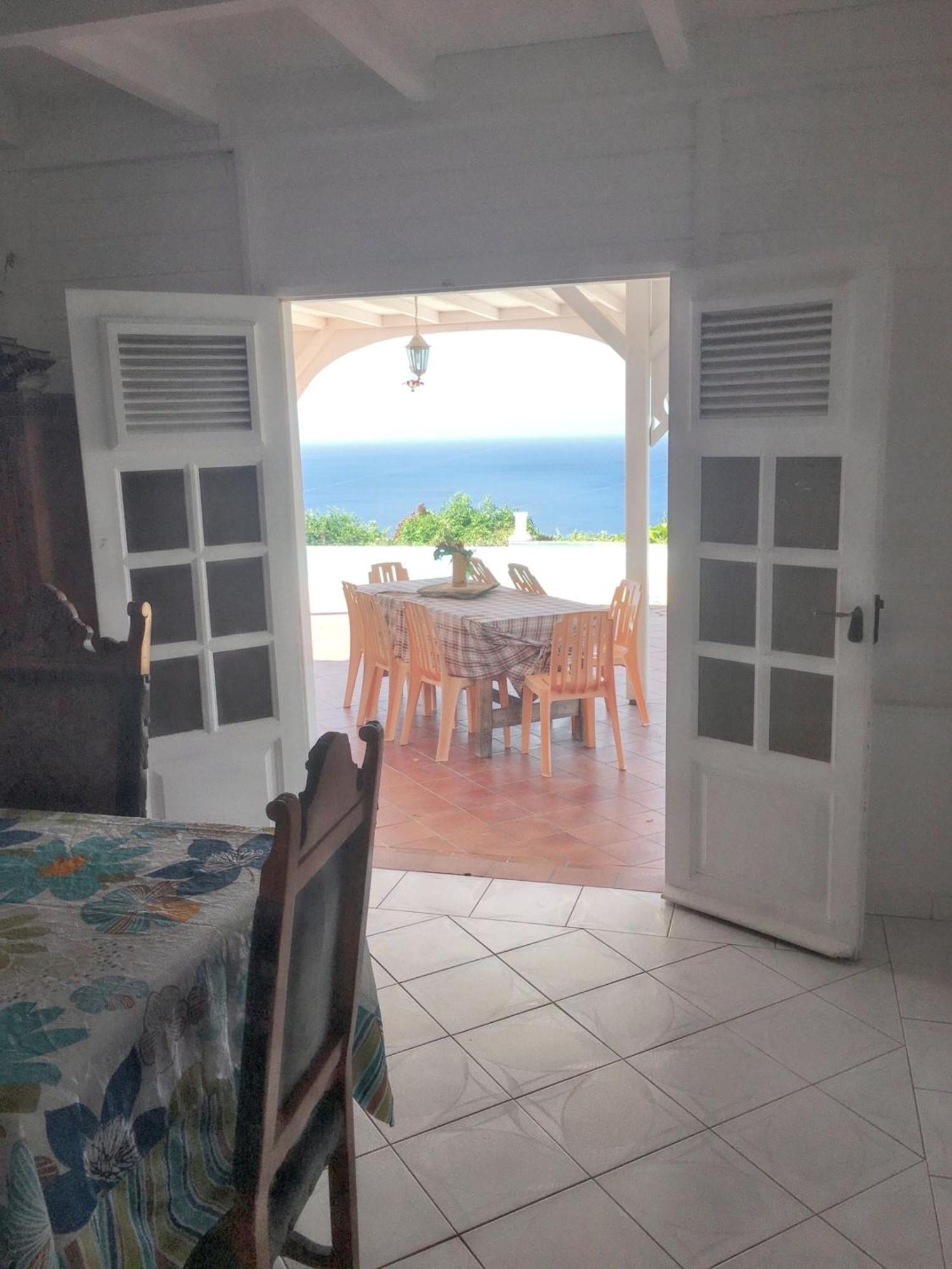 Villa Enchantee Avec Vue Sur Mer Et Piscine Au Carbet Le Carbet Exteriér fotografie