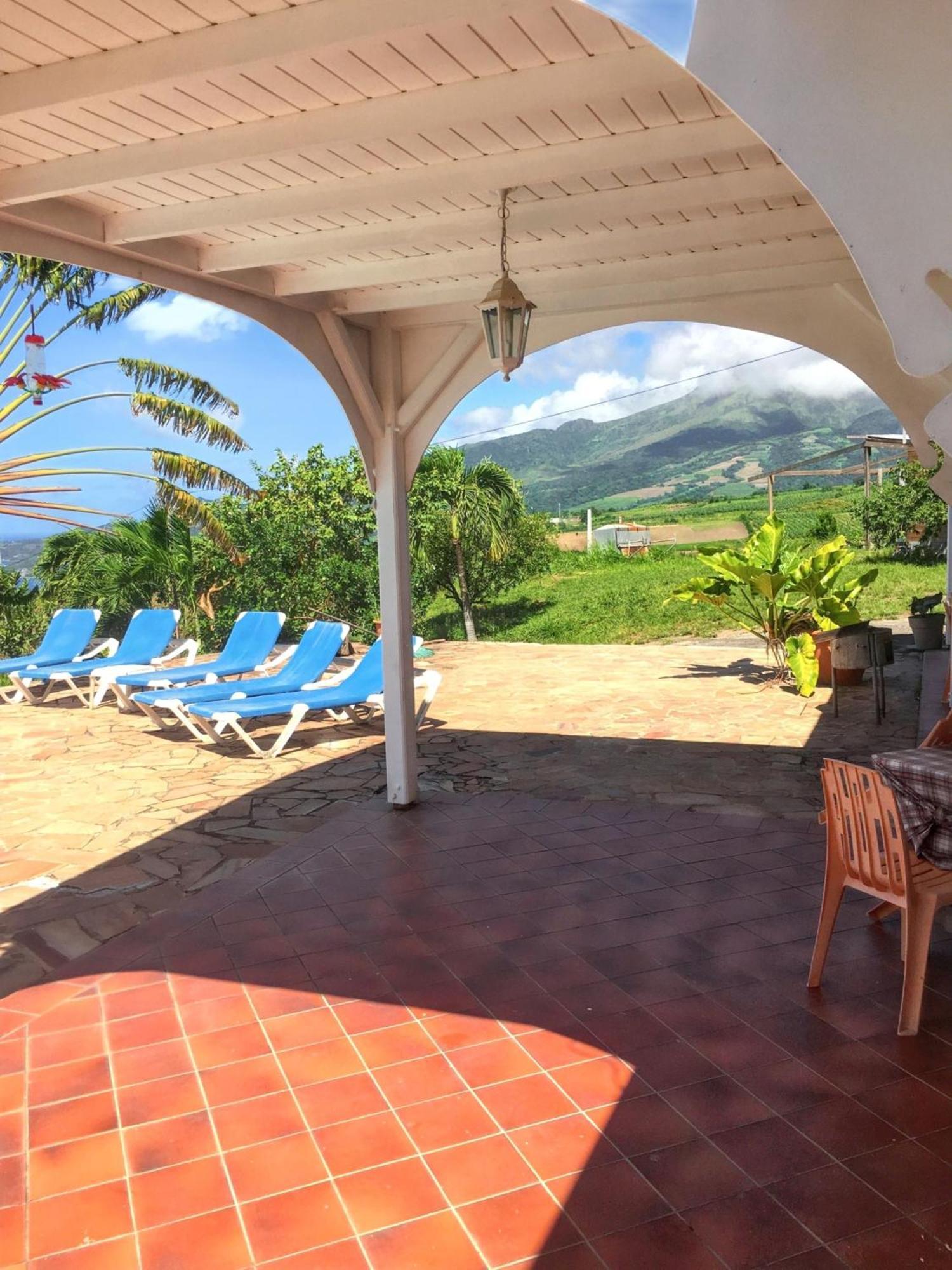 Villa Enchantee Avec Vue Sur Mer Et Piscine Au Carbet Le Carbet Exteriér fotografie