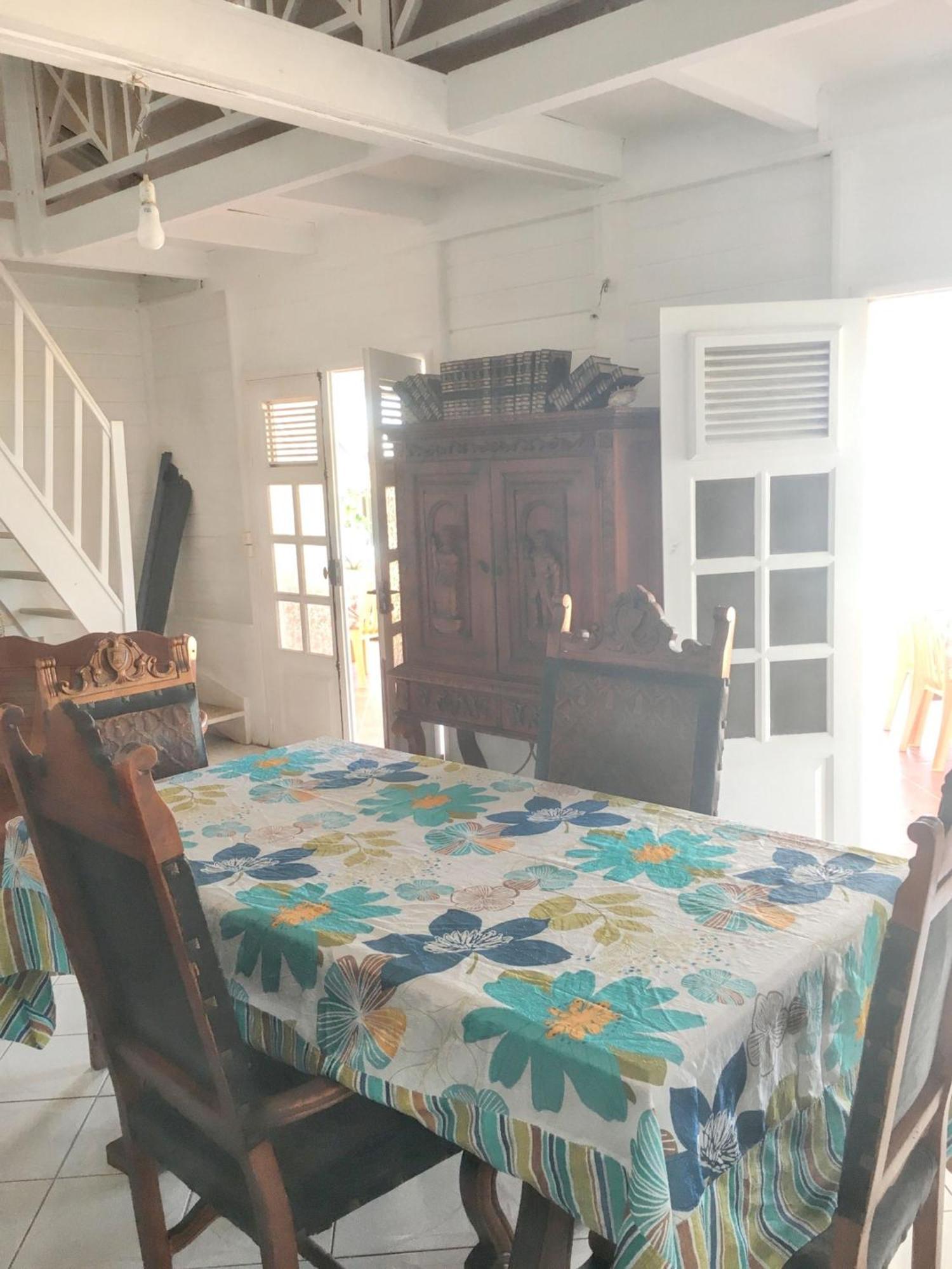 Villa Enchantee Avec Vue Sur Mer Et Piscine Au Carbet Le Carbet Exteriér fotografie